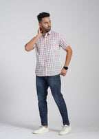 Cotton Printed Half Sleeve Shirt