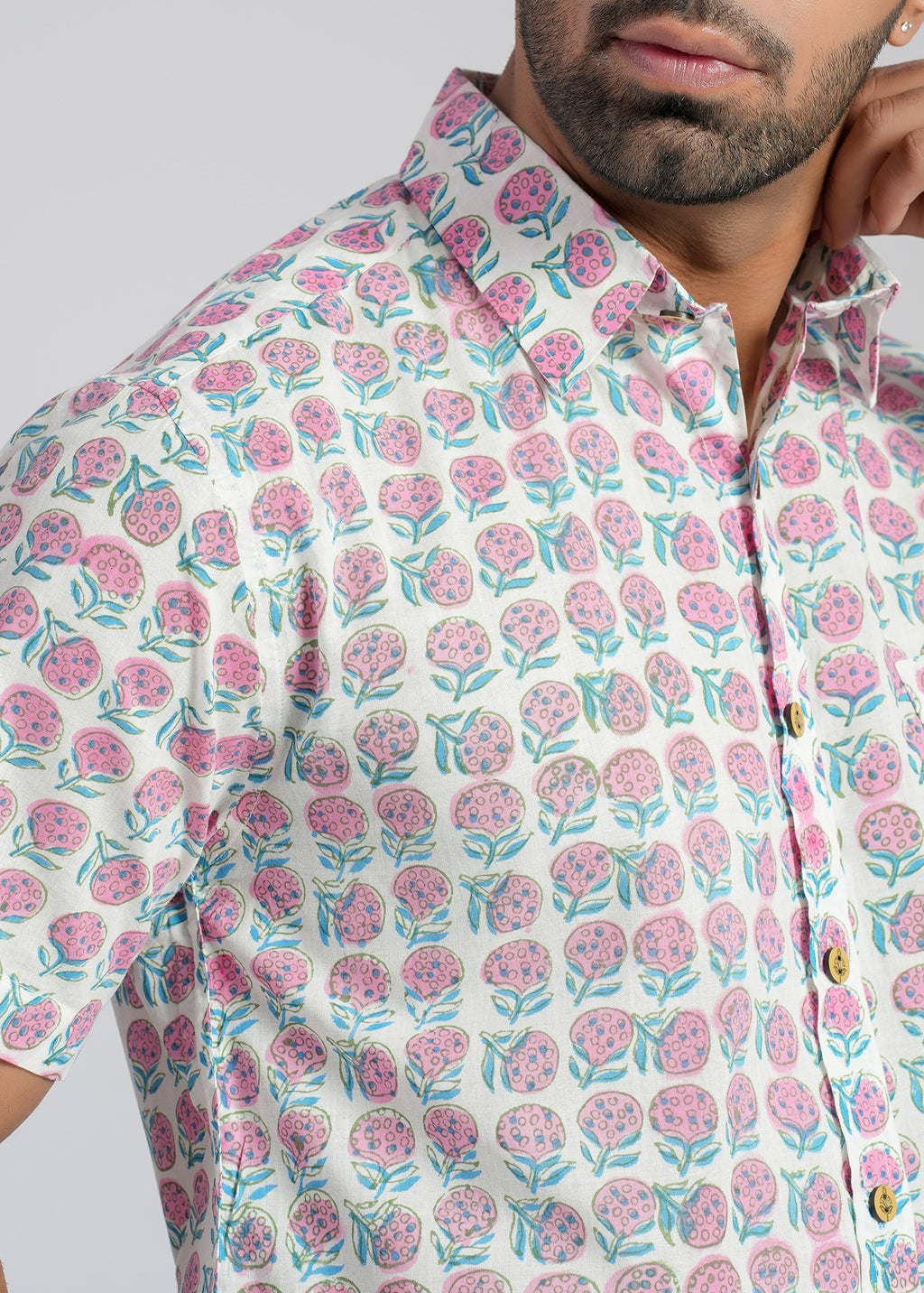 Cotton Printed Half Sleeve Shirt