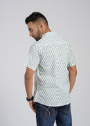 Cotton Printed Half Sleeve Shirt
