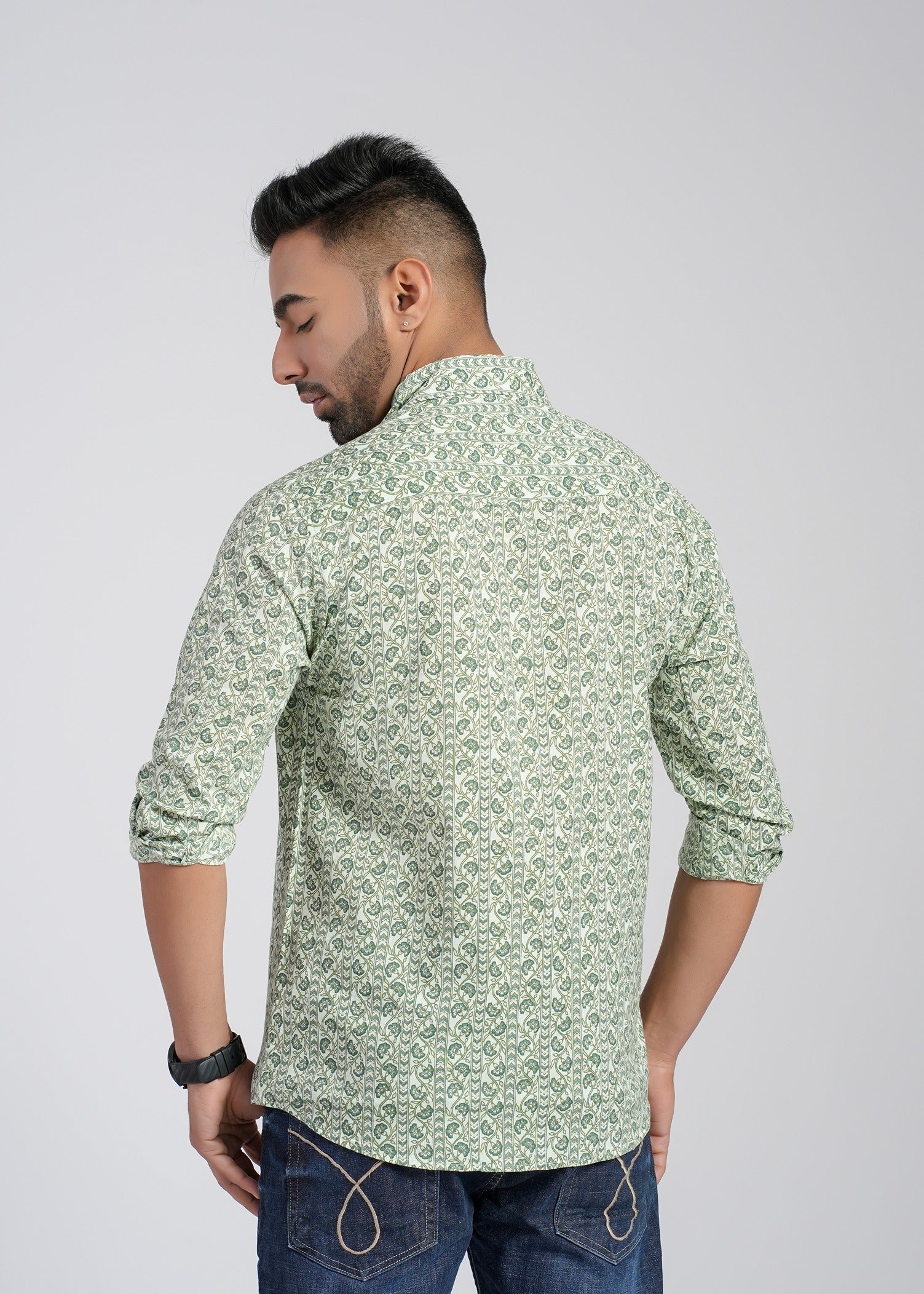 Cotton Printed Full Sleeve Shirt