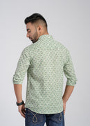 Cotton Printed Full Sleeve Shirt