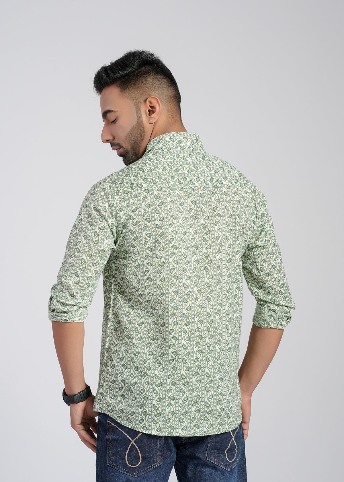 Cotton Printed Full Sleeve Shirt