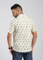 Cotton Printed Half Sleeve Shirt