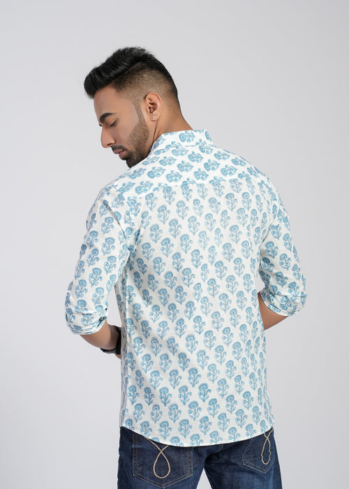 Cotton Printed Full Sleeve Shirt