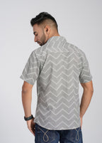 Cotton Printed Half Sleeve Shirt