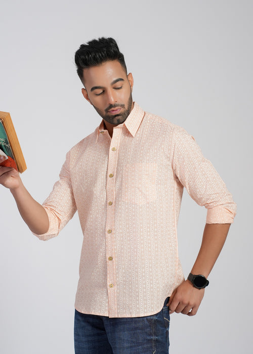 Cotton Printed Full Sleeve Shirt