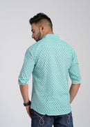 Cotton Printed Full Sleeve Shirt