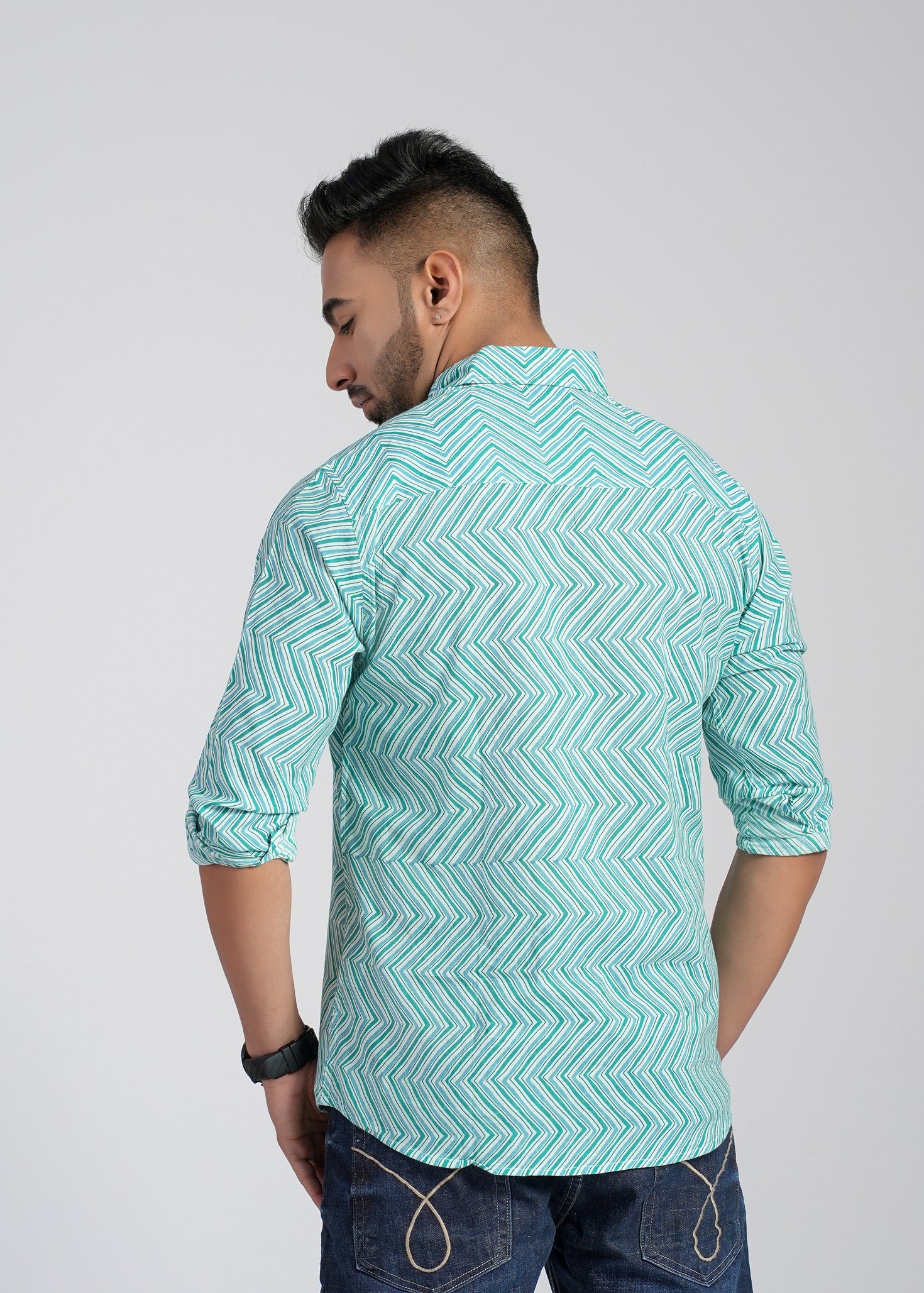 Cotton Printed Full Sleeve Shirt