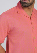 Cotton Printed Half Sleeve Shirt