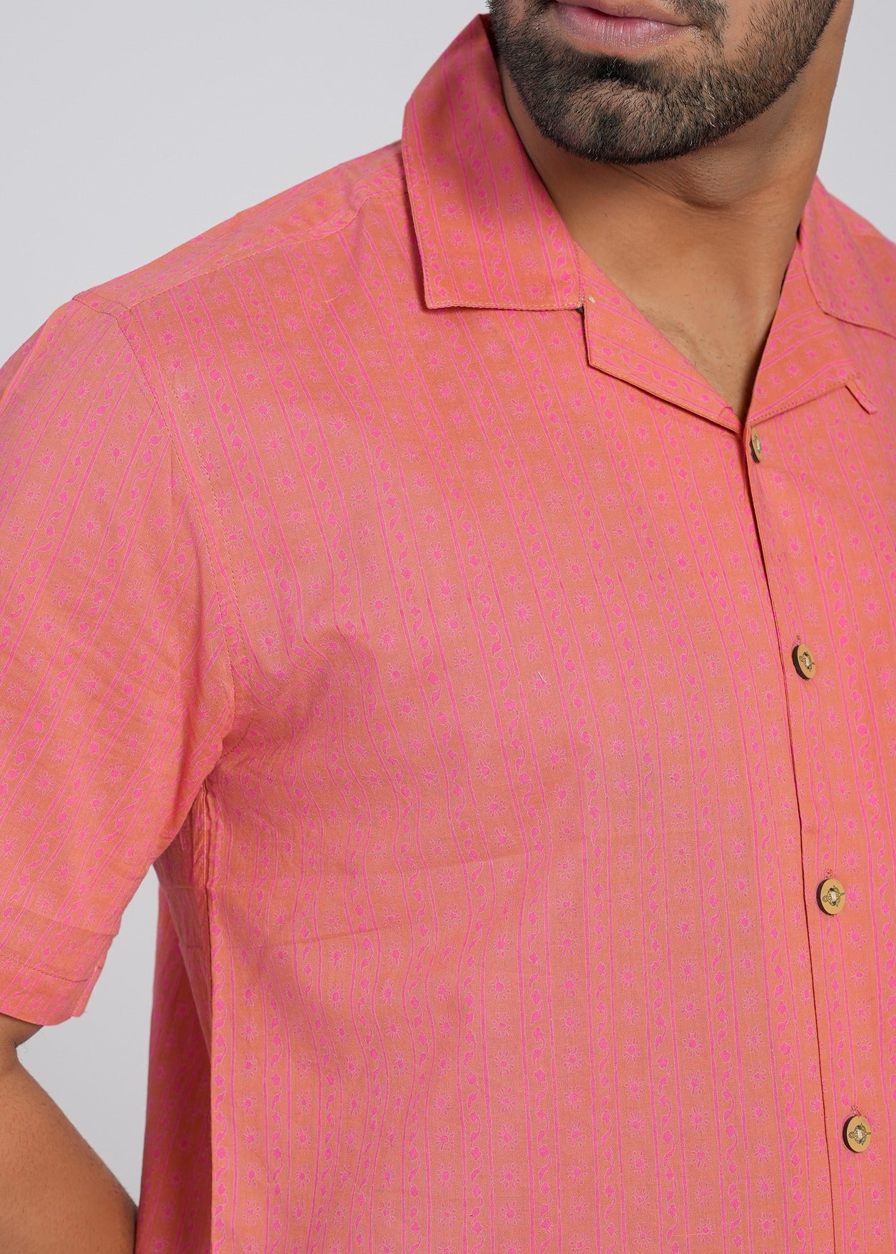 Cotton Printed Half Sleeve Shirt