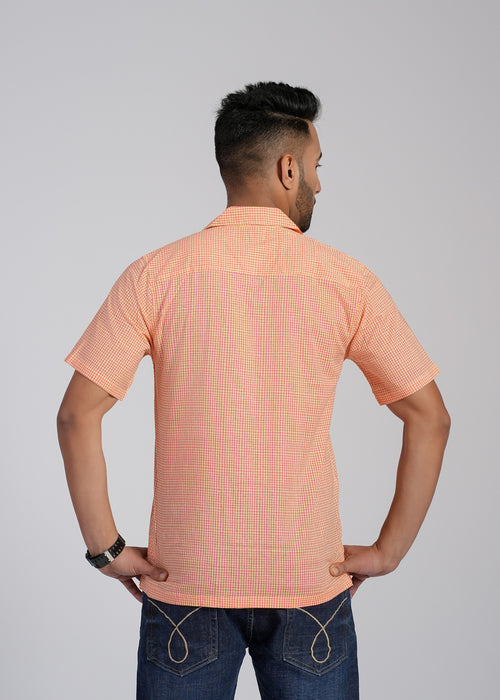 Cotton Printed Half Sleeve Shirt