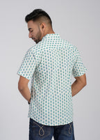 Cotton Printed Half Sleeve Shirt