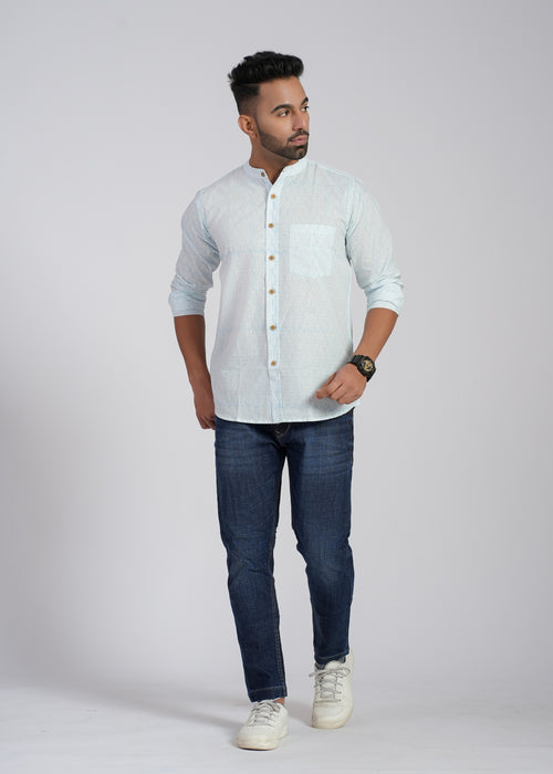 Cotton Printed Full Sleeve Shirt