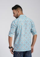 Cotton Printed Full Sleeve Shirt