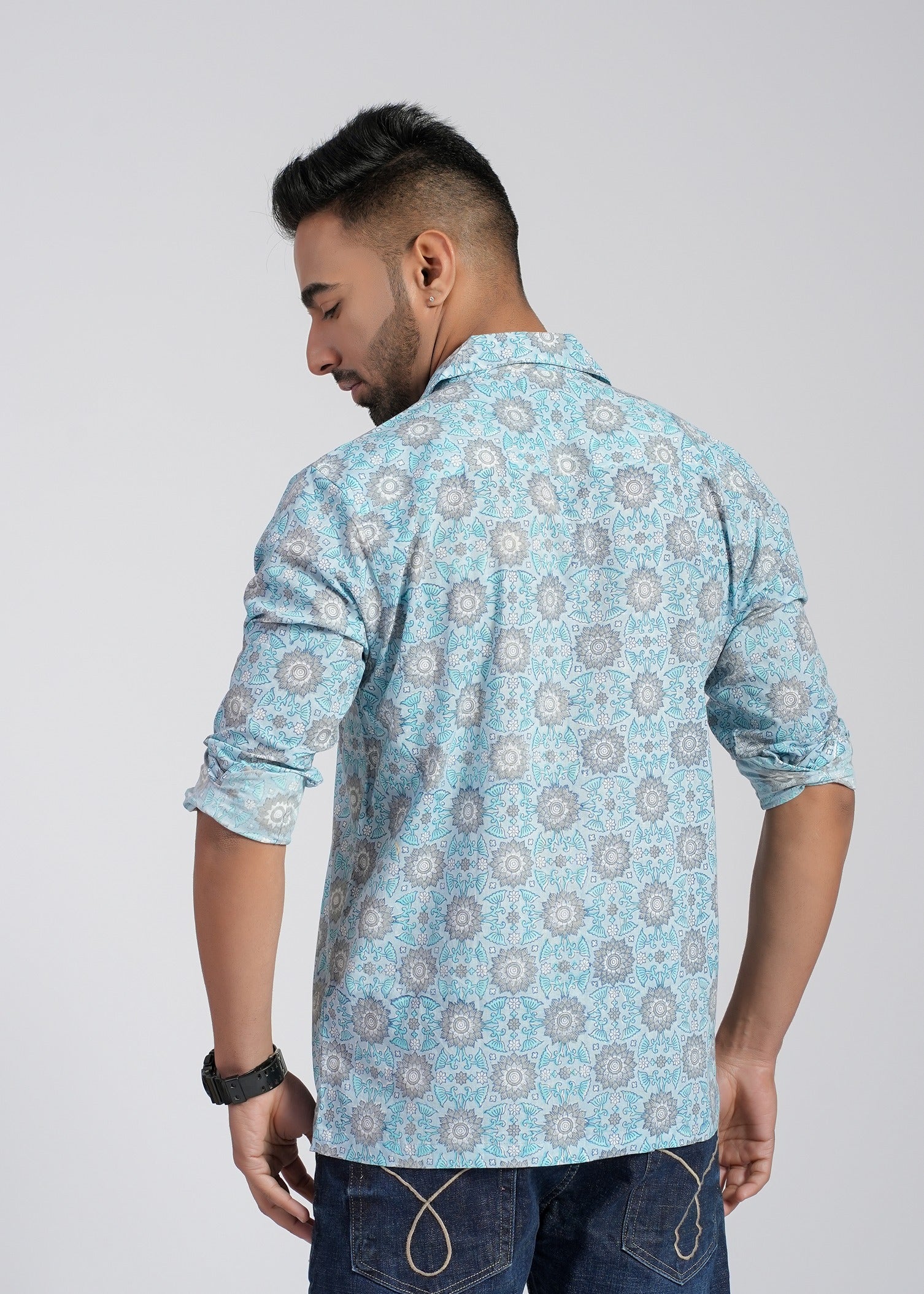 Cotton Printed Full Sleeve Shirt