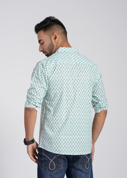 Cotton Printed Full Sleeve Shirt