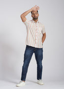 Cotton Printed Half Sleeve Shirt