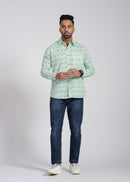 Cotton Printed Full Sleeve Shirt