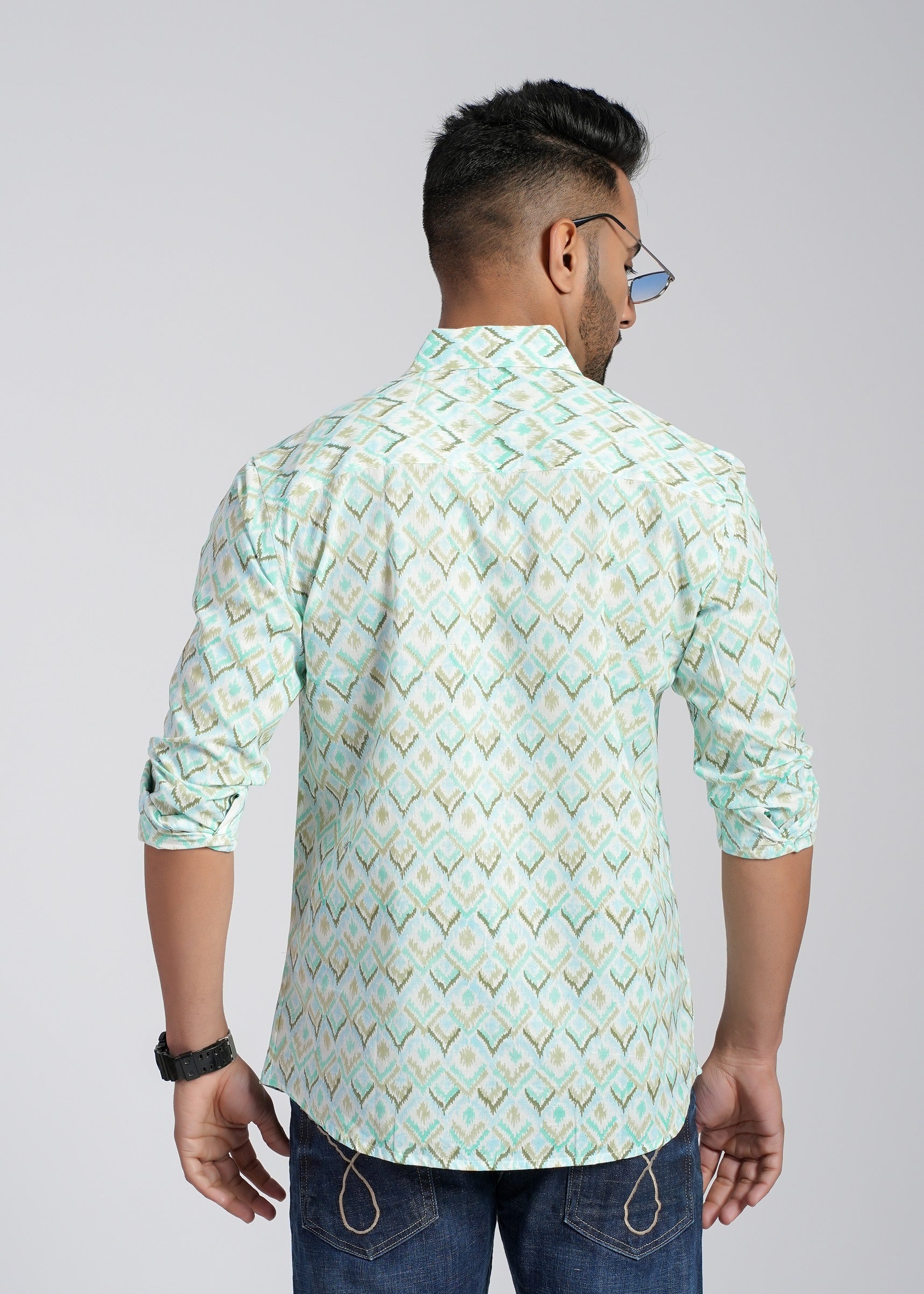 Cotton Printed Full Sleeve Shirt
