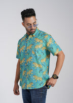 Cotton Printed Half Sleeve Shirt