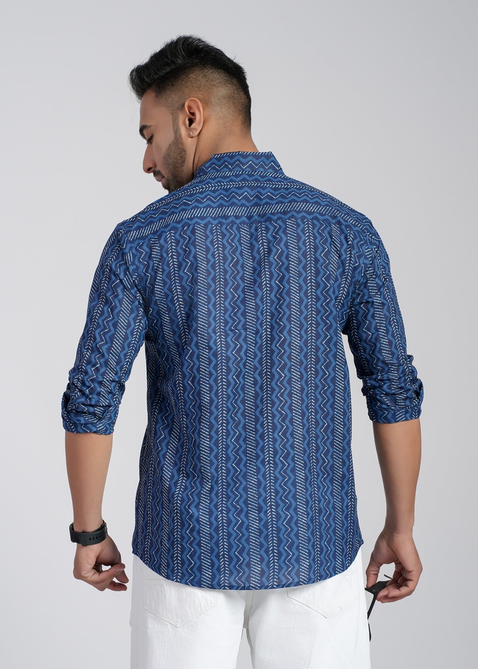 Cotton Printed Full Sleeve Shirt