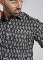 Cotton Printed Half Sleeve Shirt