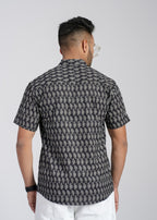 Cotton Printed Half Sleeve Shirt