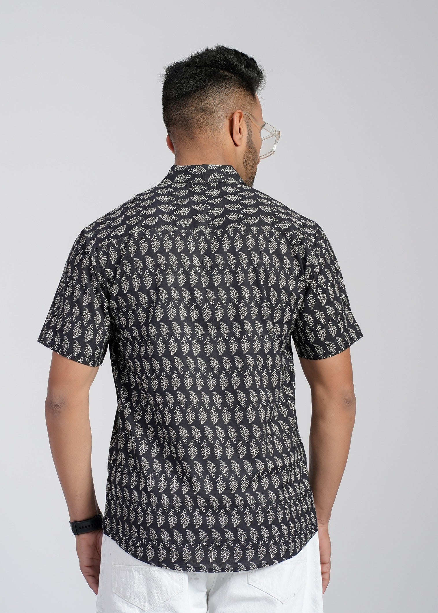 Cotton Printed Half Sleeve Shirt