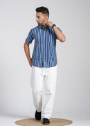 Cotton Printed Half Sleeve Shirt