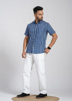 Cotton Printed Half Sleeve Shirt