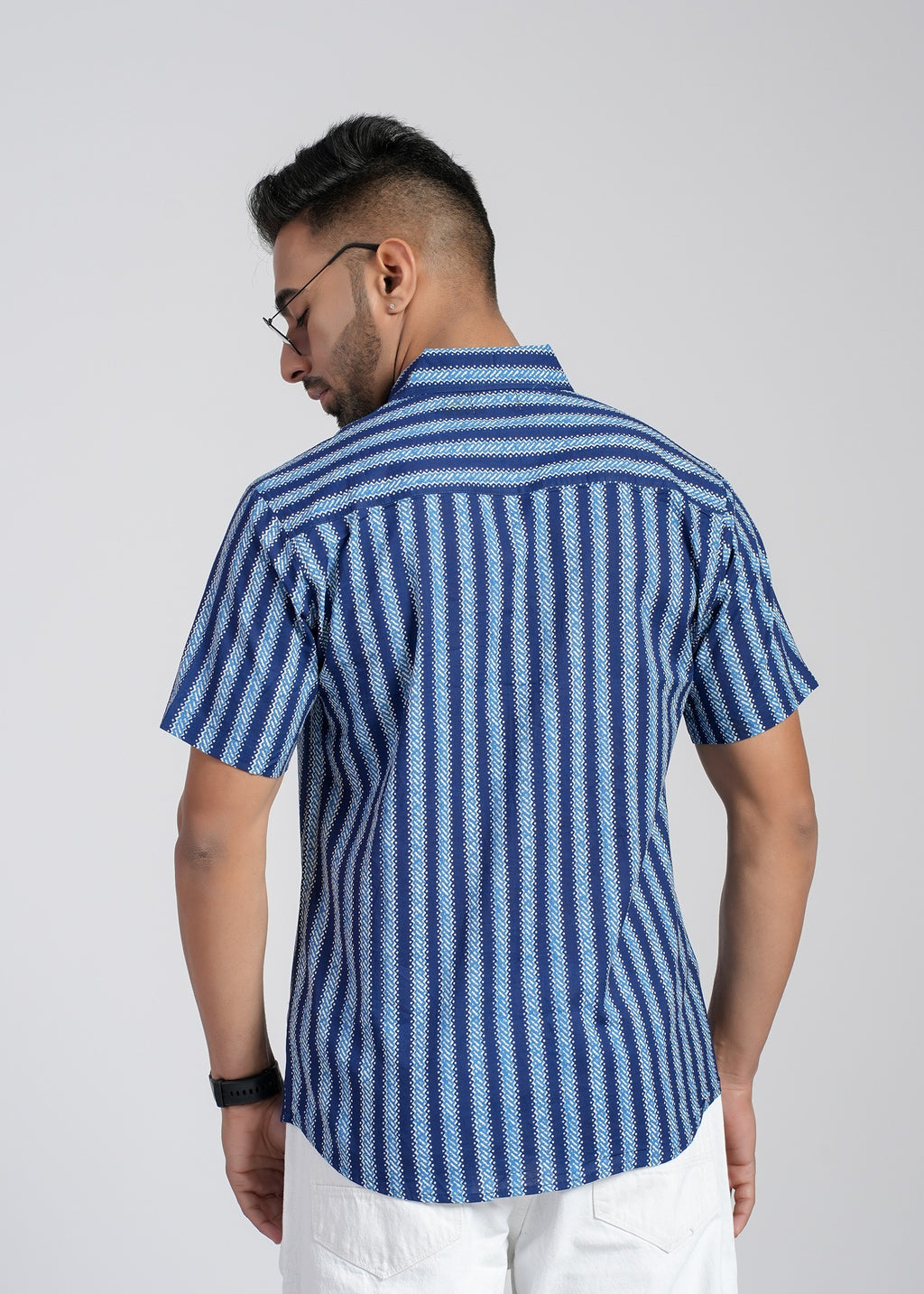 Cotton Printed Half Sleeve Shirt