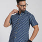 Cotton Printed Half Sleeve Shirt