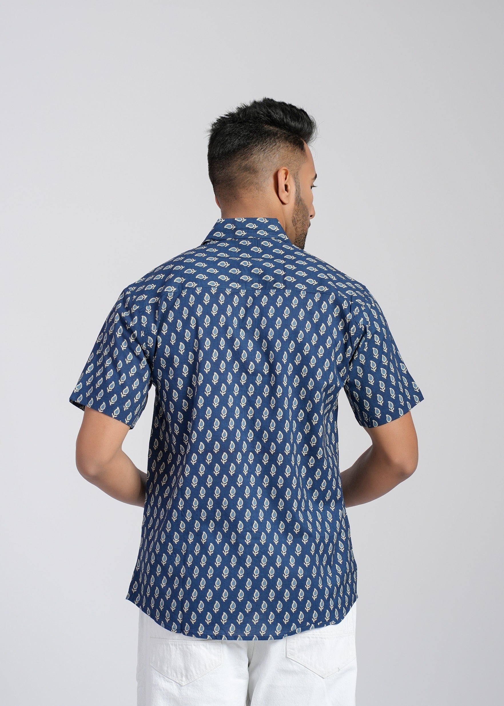Cotton Printed Half Sleeve Shirt