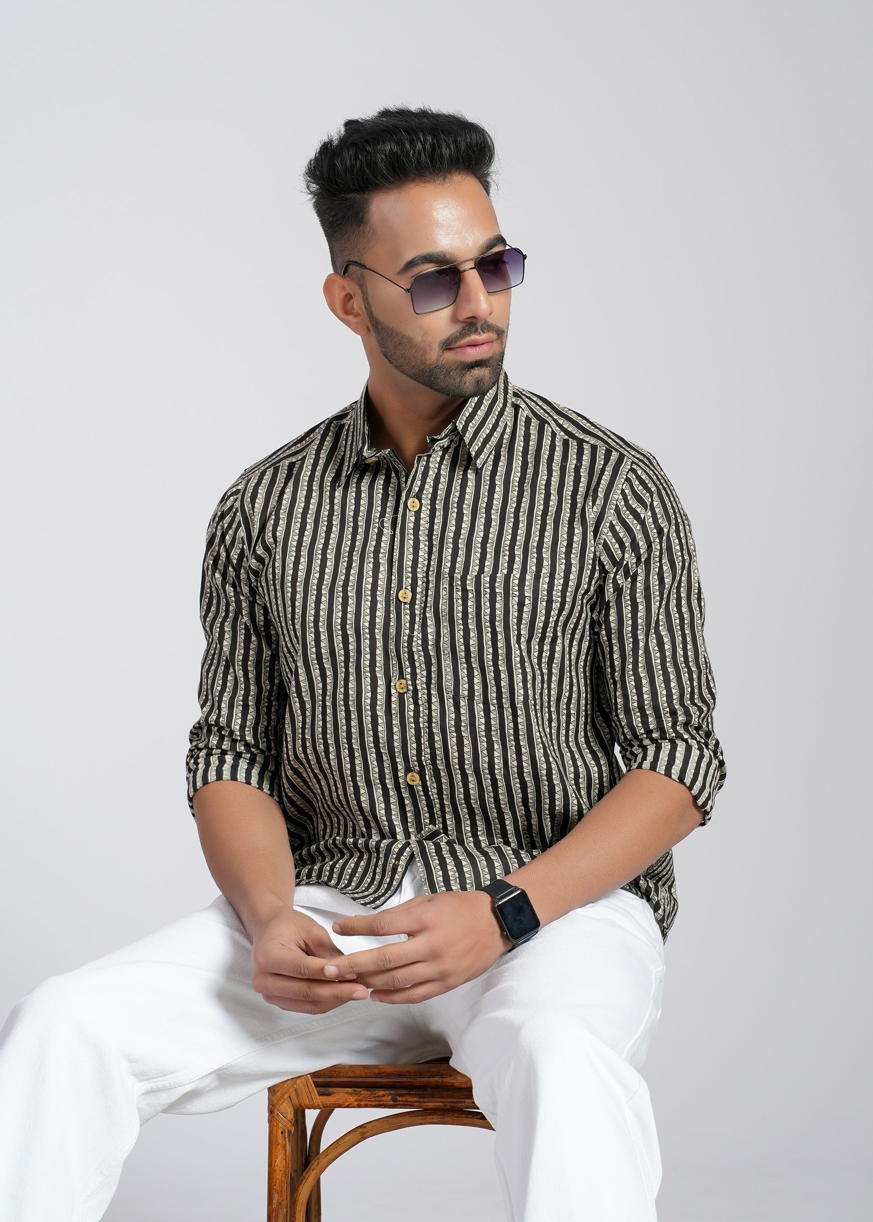Cotton Printed Full Sleeve Shirt