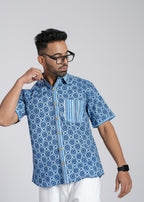 Cotton Printed Half Sleeve Shirt