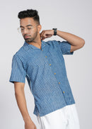Cotton Printed Half Sleeve Shirt