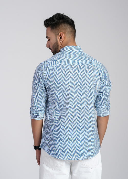 Cotton Printed Full Sleeve Shirt