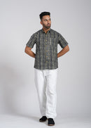 Cotton Printed Half Sleeve Shirt