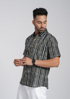 Cotton Printed Half Sleeve Shirt
