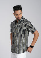 Cotton Printed Half Sleeve Shirt
