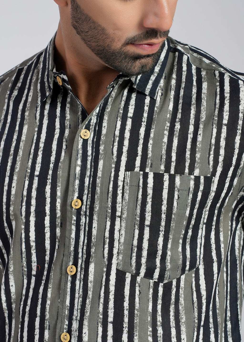 Cotton Printed Half Sleeve Shirt