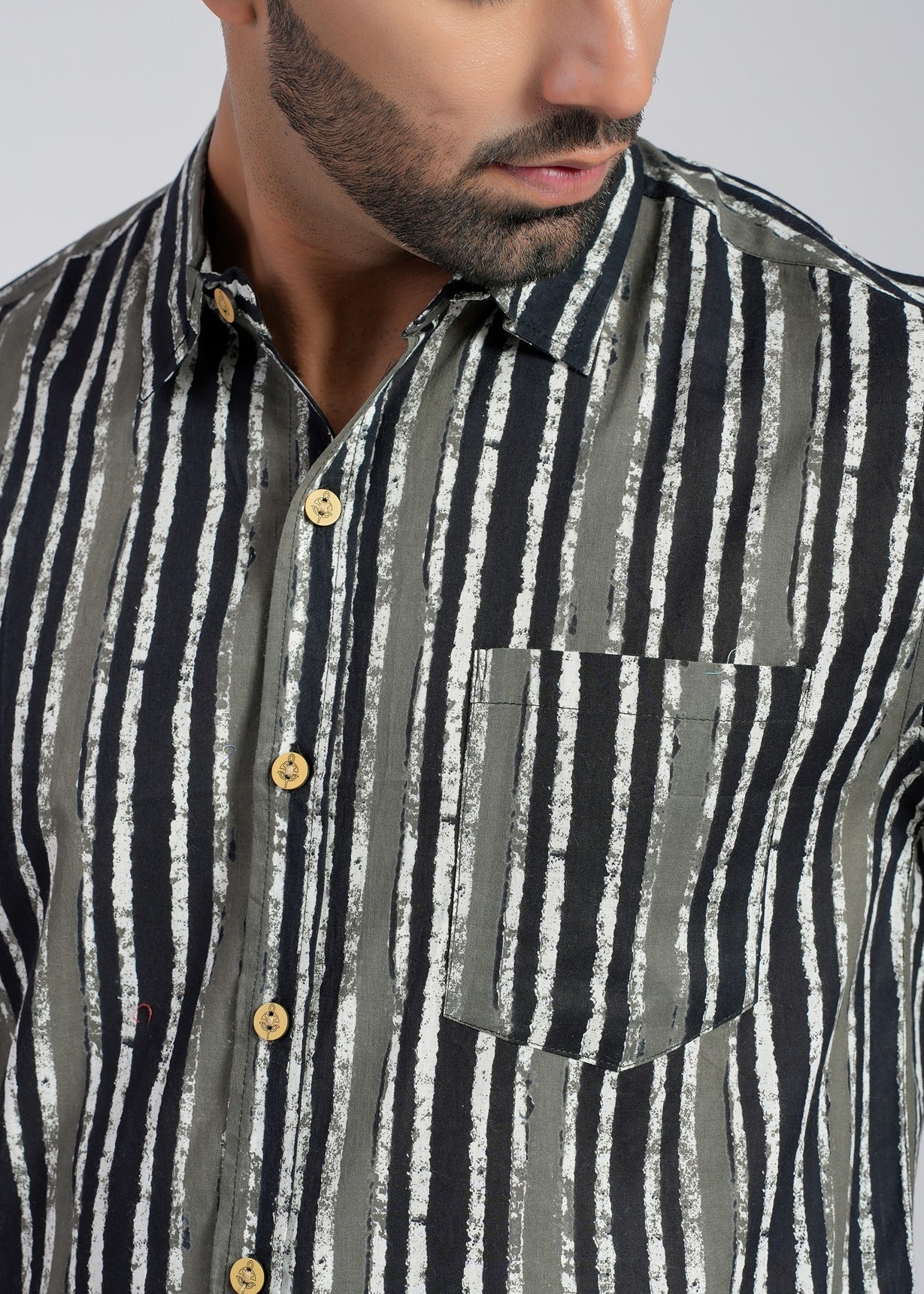 Cotton Printed Half Sleeve Shirt