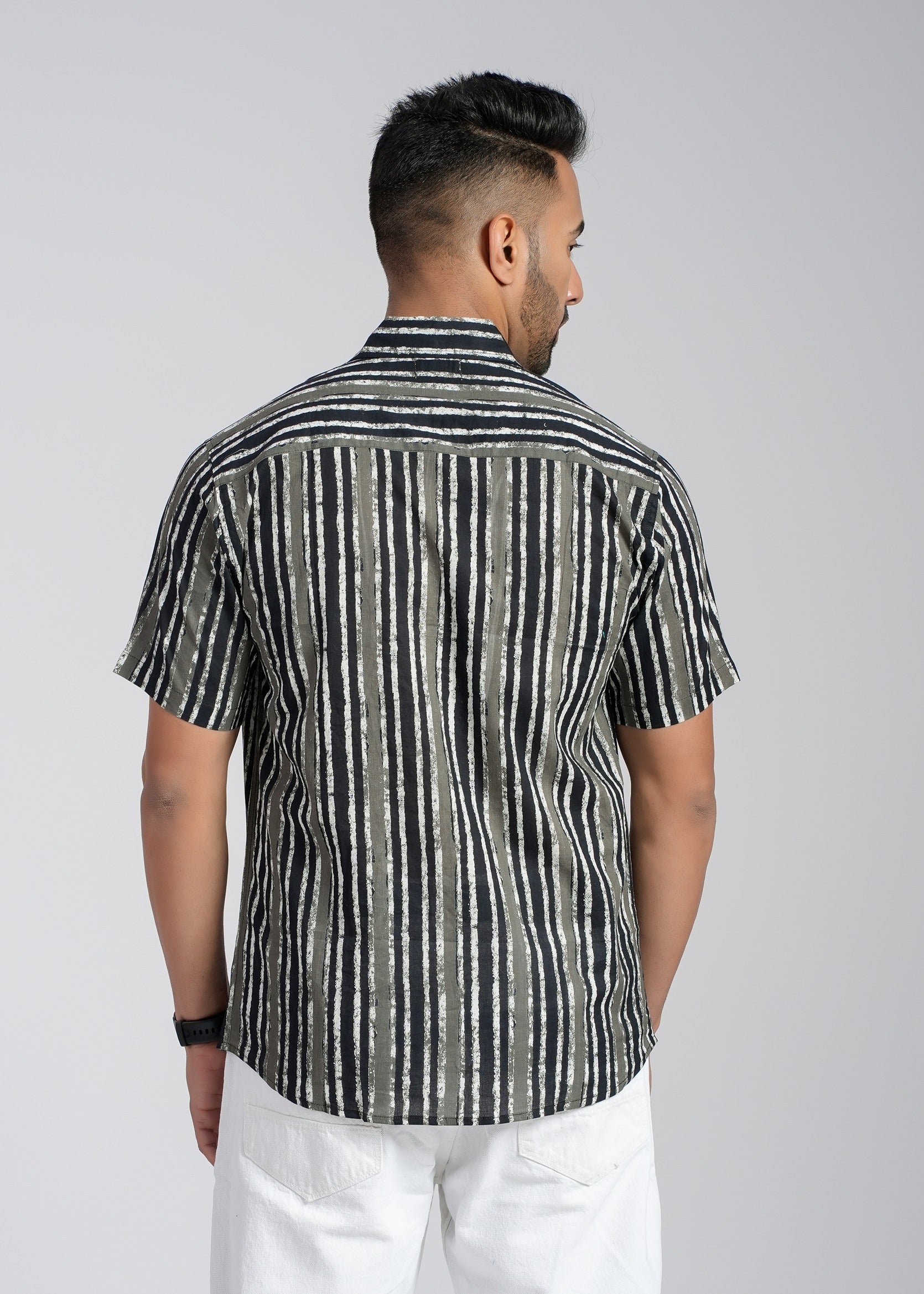 Cotton Printed Half Sleeve Shirt