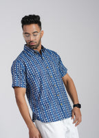 Cotton Printed Half Sleeve Shirt