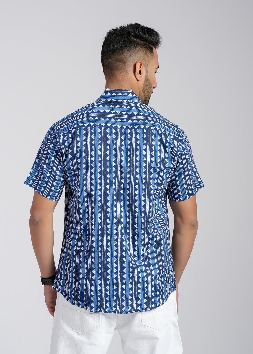Cotton Printed Half Sleeve Shirt
