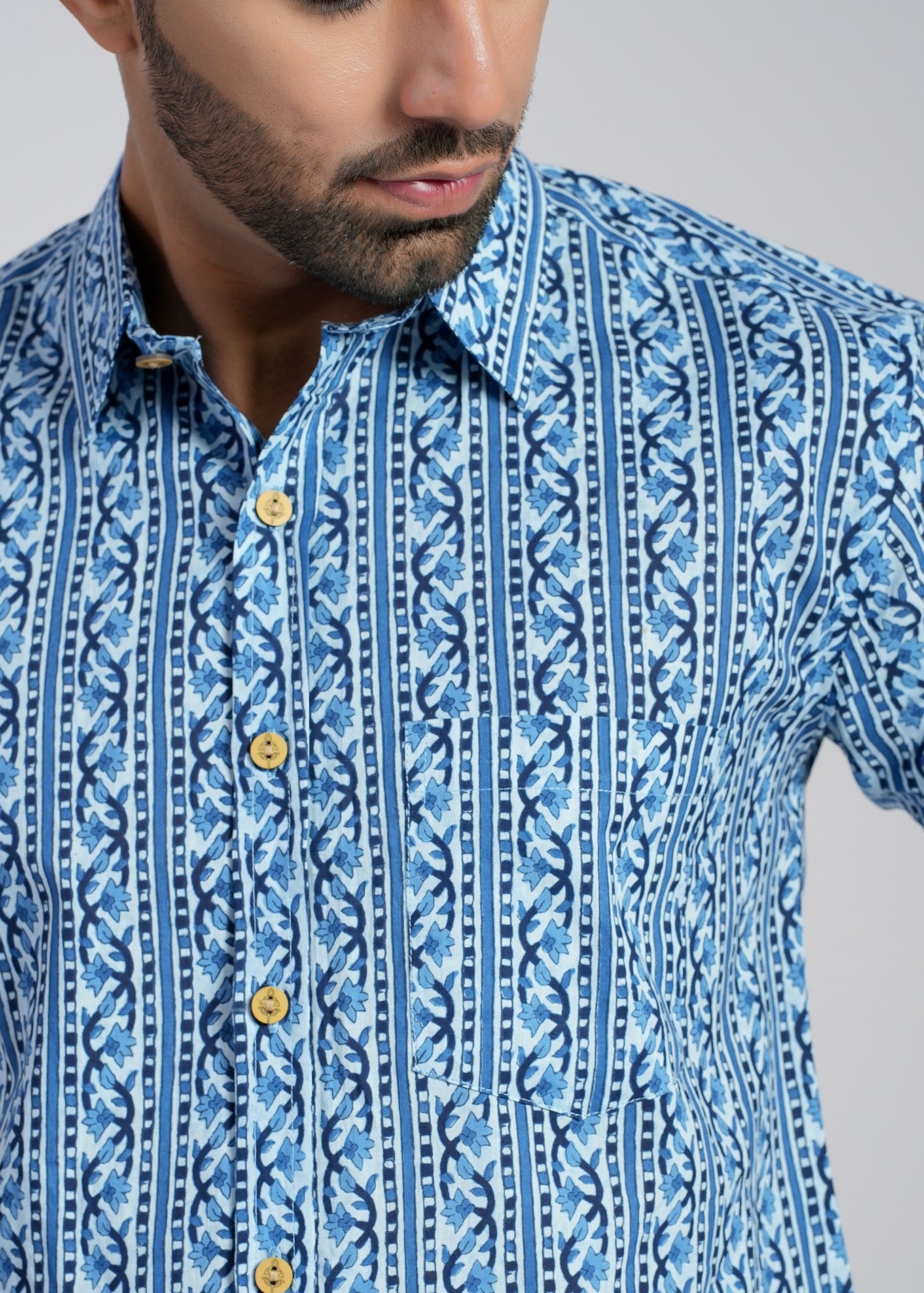 Cotton Printed Full Sleeve Shirt