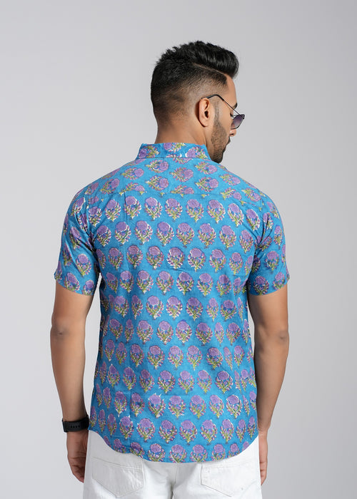 Cotton Printed Half Sleeve Shirt