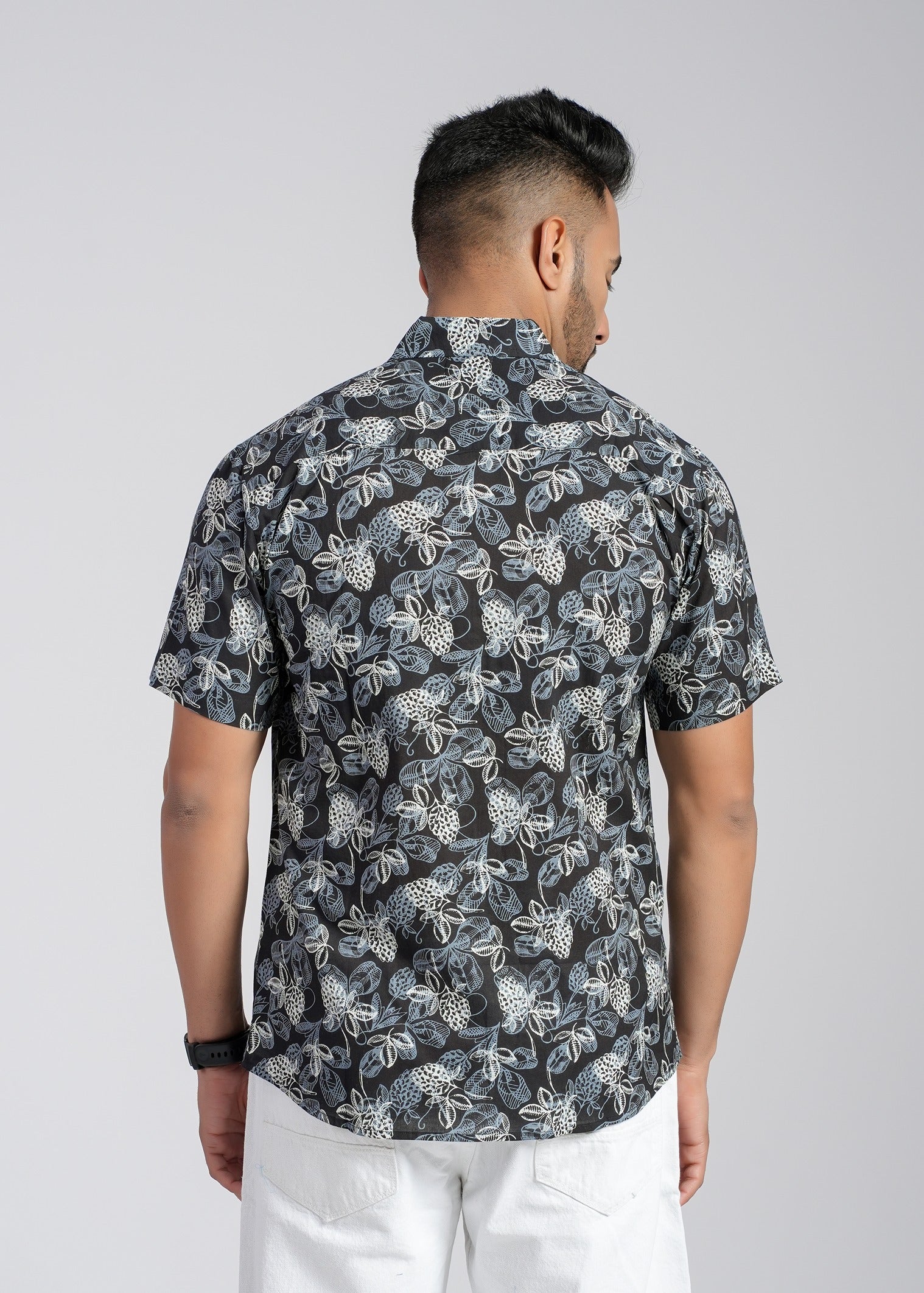 Cotton Printed Half Sleeve Shirt