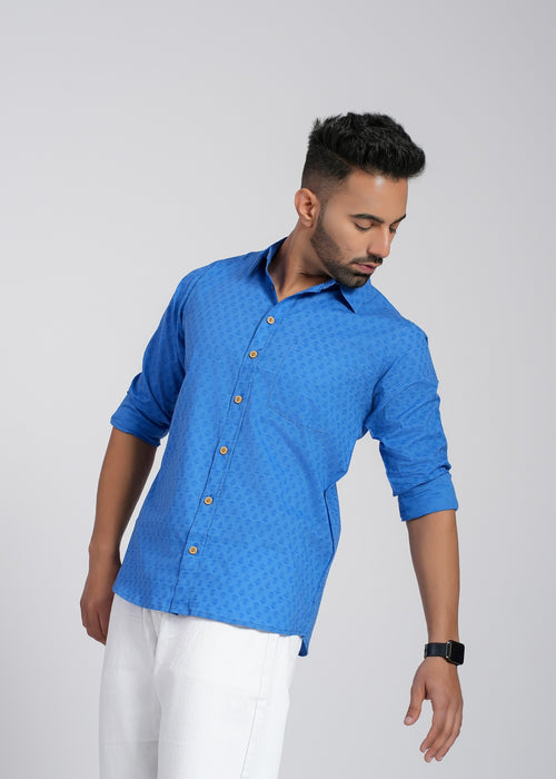 Cotton Printed Full Sleeve Shirt