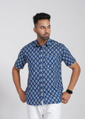 Cotton Printed Half Sleeve Shirt